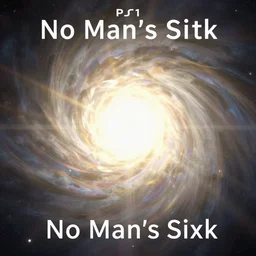 A screenshot of the PS1 version of No Man’s Sky