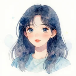 poseiserum fluidrstats avatar psychedwatercolor watercolor