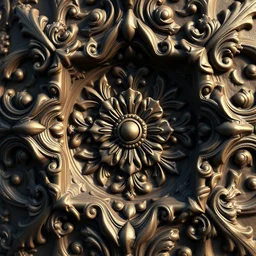 digital art of a beautiful decorative ornament, hyper realistic full of details, canon eos, zbrush, artstation, greg rutkowski
