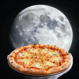 the moon turned into a pizza and we're all going to die