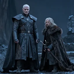 the night king killing jon snow, still from game of thrones