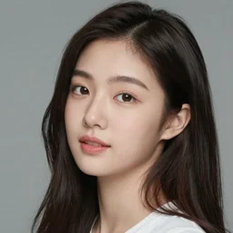 a masterpiece portrait photo of a beautiful young woman who looks like a korean aubrey plaza