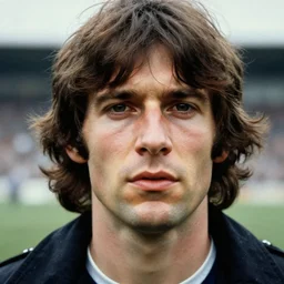 portrait of 1 9 8 0's english football hooligan!!!!!!!!!!!!!!!!!!!!!!!!!!!, detailed face, detailed painting, epic lighting, by ilya repin, phil hale and kent williams