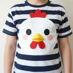 inmate body and cute chicken face