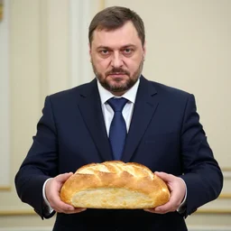 Yanukovych and the golden loaf of bread