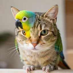 parrot cat hybrid