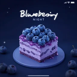 screenshot of my blueberry nights