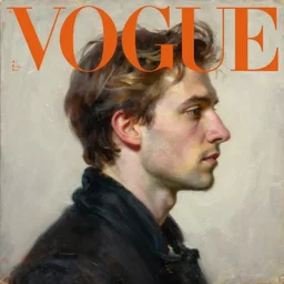 fire mage, vogue magazine, elle magazine, instagram fashion, ilya kuvshinov, john singer sargent, trending on artstation, oil painting, side profile portrait, intricate
