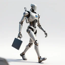 a walking computer with limbs and arms. bright scene. fine detail. this 4 k hd image is trending on artstation, featured on behance, well - rendered, extra crisp, features intricate detail, epic composition and the style of unreal engine.