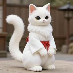 anthropomorphic edo period japanese cat geisha, long tail, fursuit, cosplay, trending on instagram, photography, fashion magazine, sigma 8 5 mm f / 1. 4, studio lighting