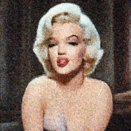 photo of a 1980s! young woman who is Marilyn Monroe