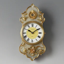 a wall clock designed by rene lalique