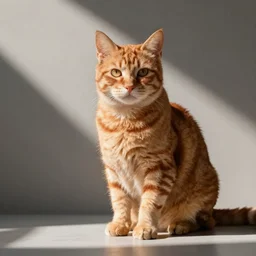 ginger cat, rule of thirds