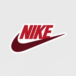 2d flat logo for Nike