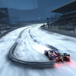 Trackmania ice racing track