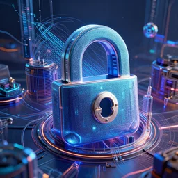 cyber security in the future, intricate, 8 k, hyperrealism, colourful, trending on artstation