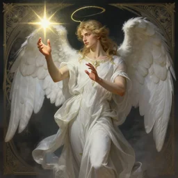 attractive angel male deity, casting magic, summoning handsome lucifer morning star, fantasy, intricate, elegant, highly detailed, digital painting, artstation, concept art, matte, sharp focus, illustration, art by artgerm and greg rutkowski and alphonse mucha