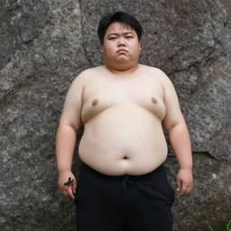 the rock but hes very fat