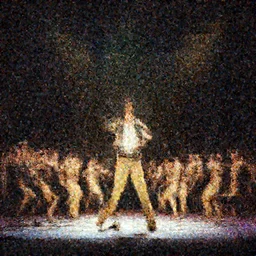 photograph from the stage production of Chess 1985