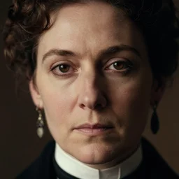 portrait of a victorian aristocrat, female, detailed face, victorian, close up, highly detailed, cinematic lighting, photograph by elliott & fry