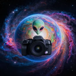alienlike planet, scifi, dslr, space, galaxy, epic background, colorful acid trip, highly detailed, hyper realism, 8 k,
