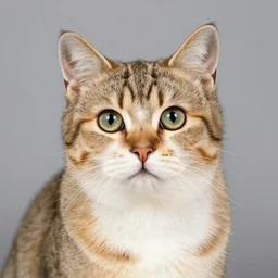 yearbook style photo of cat