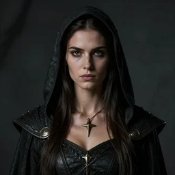 portrait of a slender strong tall dark rogue spanish. Epic fantasy. beautiful. hyperrealism symetric face cinematic top lighting, insanely detailed and intricate, face by wlop, Charlie Bowater, golden ratio, symmetric matte painting, cinematic, trending on artstation, deviantart and cgsociety, 8k, high resolution