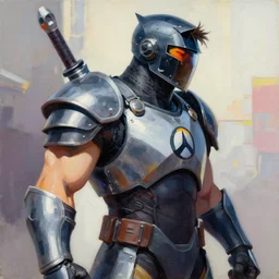 greg manchess portrait painting of armored subzero from mortal kombat as overwatch character, medium shot, asymmetrical, profile picture, organic painting, sunny day, matte painting, bold shapes, hard edges, street art, trending on artstation, by huang guangjian and gil elvgren and sachin teng