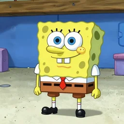 sponge bob rending on artstation