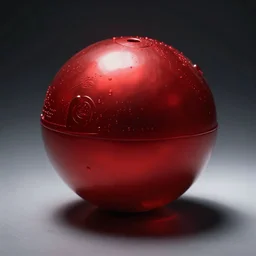 a red ball.