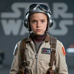 star wars portrait by greg rutkowski, jaina solo, wearing a starfighter pilot uniform of the galactic alliance, she is about 3 0 years old, sharp foccus, artstation hq.