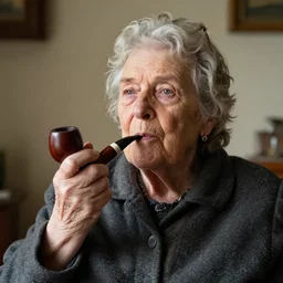 granny loves her crack pipe