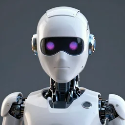 a robot wearing a mask, digital art, well detailed, trending on artstation, portrait photo