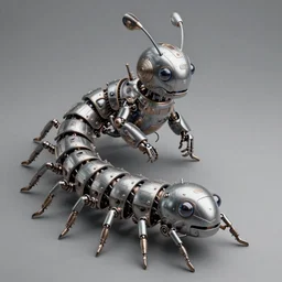 steampunk robot centipede, 3 d model, unreal engine realistic render, 8 k, micro detail, intricate, elegant, highly detailed, centered, digital painting, artstation, smooth, sharp focus, illustration, artgerm, tomasz alen kopera, by wlop