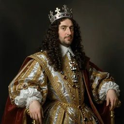 portrait of Louis xiv of France in his coronation garb by hyacinths rigaurd