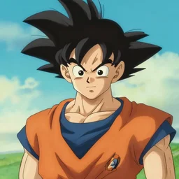 goku, portrait shinkai makoto studio ghibli studio key hideaki anno sakimichan stanley artgerm lau rossdraws james jean marc simonetti elegant highly detailed digital painting artstation pixiv