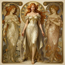 Kagney Linn Karter, full body, D&D, fantasy, intricate, elegant, highly detailed, digital painting, artstation, concept art, smooth, sharp focus, illustration, art by artgerm and greg rutkowski and alphonse mucha