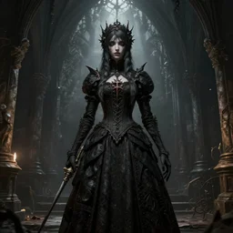 a stunning high quality screenshot from bloodborne