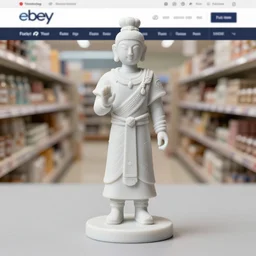 Image on the store website, eBay, Full body, 80mm resin figure model of Ancient Citizens