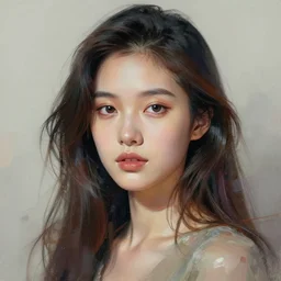 portrait of a beautiful girl, 8 k, ultra hd, highly detailed, abstract illusionism, trending on artstation