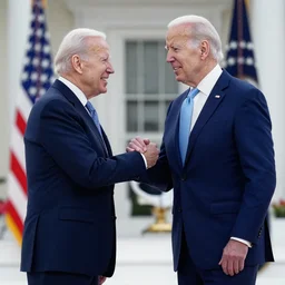 photograph of snow biden