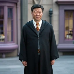 Movie still of Xi Jinping in Harry Potter