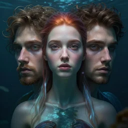 photo realistic image of a mermaid, stunning 3 d render inspired art by istvan sandorfi and greg rutkowski, perfect facial symmetry, realistic, highly detailed attributes and atmosphere, dim volumetric cinematic lighting,
