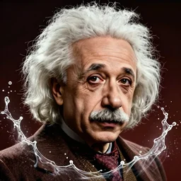 albert einstein as willy wonka in gears of war, splash art, movie still, detailed face, photorealistic facial features, cinematic lighting, dramatic, octane render, long lens, shallow depth of field, bokeh, anamorphic lens flare, 8 k, hyper detailed, 3 5 mm film grain