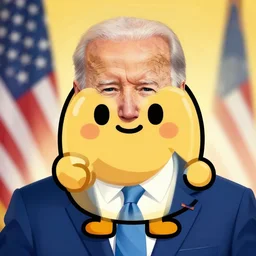 joe biden as a cute bean