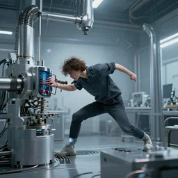 personality of the machine struggling to get out