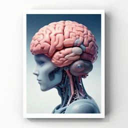 album cover of maximalist cyborg brain poster by ilya kuvshinov katsuhiro otomo ghost - in - the - shell, magali villeneuve, artgerm, jeremy lipkin and michael garmash and rob rey