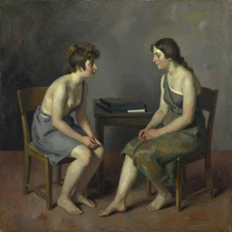 la llamada, oil on masonite by remidios varo ( 1 9 6 1 )