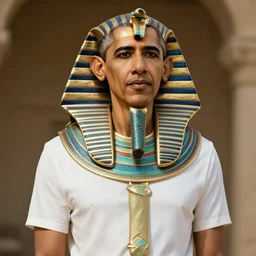 barrack obama as an ancient egyptian pharaoh