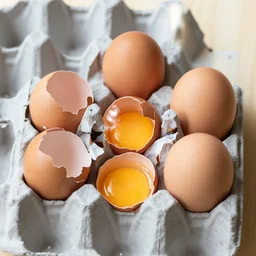 3 6 broken eggs